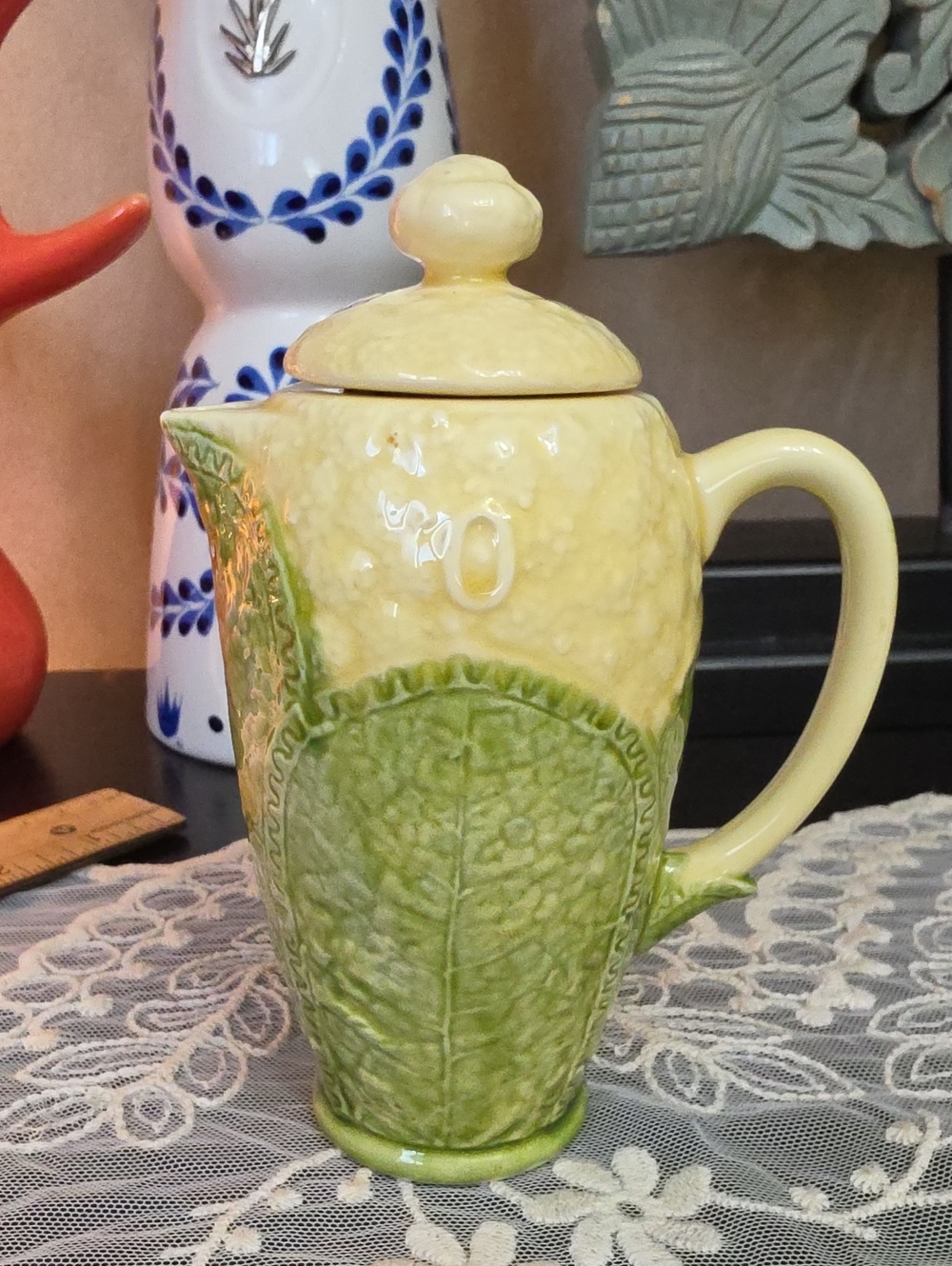 Vintage 1960 CAULIFLORA by JSC Japan Oil Pot